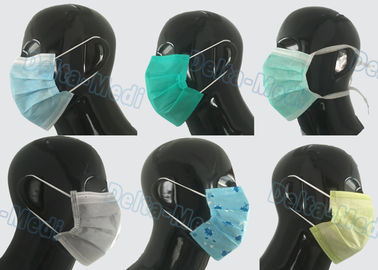 Цвет устранимого лицевого щитка гермошлема Эарлооп 3 Плы не сплетенный голубой для доктора/пациента