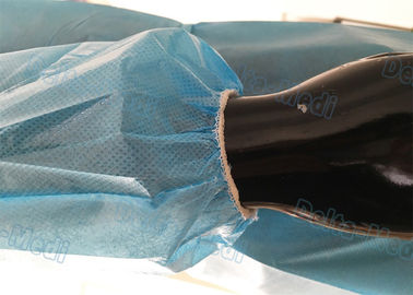 Голубые водоустойчивые устранимые связи мантий изоляции на тумаке резинки шеи
