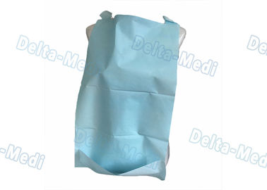 Свет - голубые водоустойчивые устранимые терпеливые Бибс, Бибс взрослых изготовленные на заказ устранимые с карманом