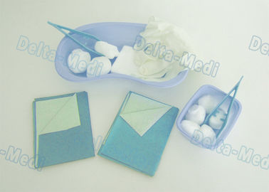 Наборы обветренной заботы устранимые хирургические, стерильные пакеты шлихты с медицинскими пластиковыми шарами почки