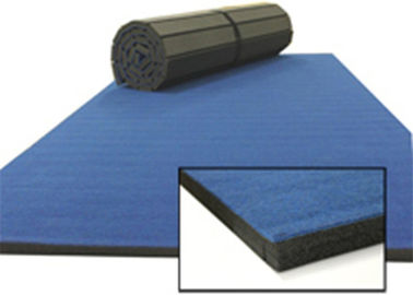 Велкро полового коврика черлидинг сини 50mm гимнастики соединяется