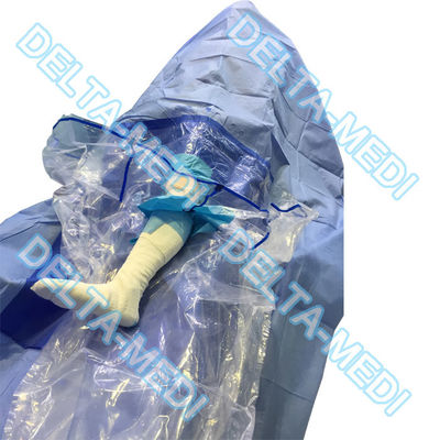 Пакет Arthroscopy подкрепления PP/SMS/SMMS/SMMMS устранимый хирургический для колена, плеча, оконечности, бедра, руки, ноги