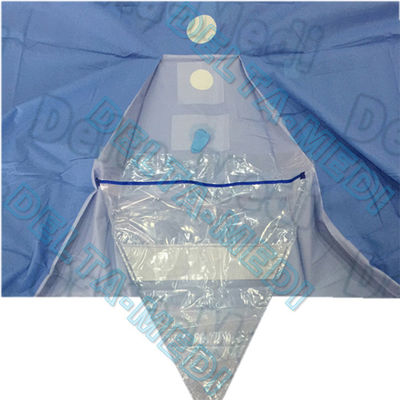 Темно-синее хирургическое SBPP устранимое стерильное задрапировывает для урологии с сумкой собрания