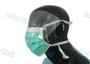 Не сплетенная связь на устойчивом защитной устранимой маски рта жидкое с предохранительным щитком для глаз