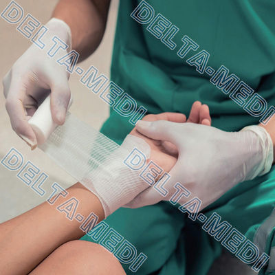 Стерильные напудренные перчатки латекса хирургические медицинские для комнаты деятельности