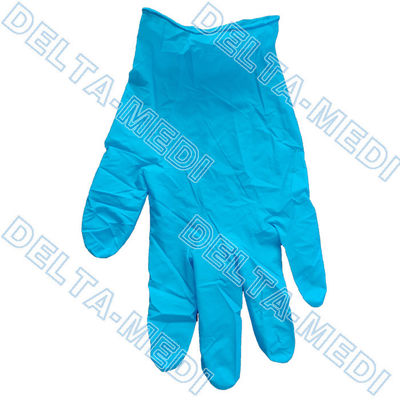 Голубые Ambidextrous устранимые хирургические перчатки для здравоохранения зубоврачебного