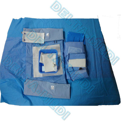 Усиленный вещество-поглотителем пакет доставки SP/SMS/SMMS/SMMMS стерильный хирургический/доставка задрапировывает с сумкой собрания