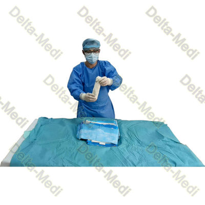 Пакет непромокаемое 20g SMS SMMS SMMMS SMF тазобедренный устранимый хирургический - 60g